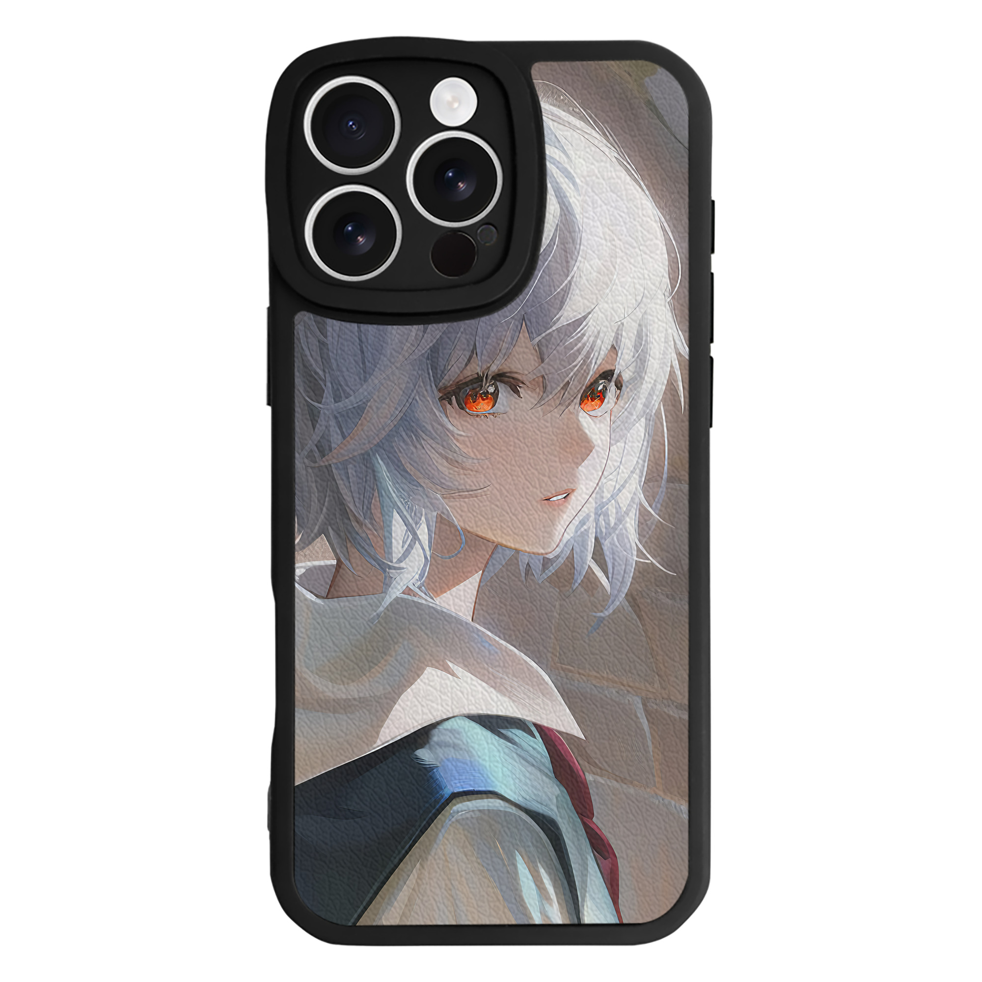 （画像用） EVA 新世紀エヴァンゲリオン 【iPhone 16シリーズ対応】シリコンスマホケース（レザー調） 材質：シリコン